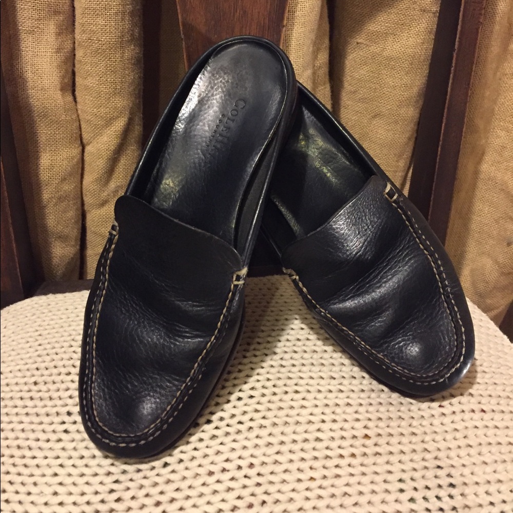 Cole Haan loafer slides